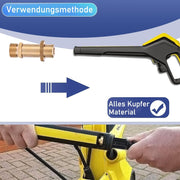 10 - 30M Rohrreinigungsschlauch Max. 240Bar für Kärcher K2 - K7, LAVOR, Bosch Hochdruckreiniger