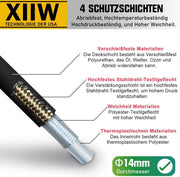 Tuyau de débouchage 10m - 30m max. 240 bar pour nettoyeurs haute pression Kärcher K2 - K7