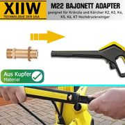 10m - 30m flexible de débouchage Max. 240 bar pour nettoyeurs haute pression Kärcher K2 - K7