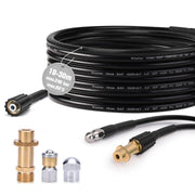 Tuyau de débouchage 10 m - 30 m, max. 240 bar pour nettoyeurs haute pression Kärcher K2 - K7