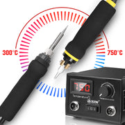 165-piece pyrography set with digital temperature control – 33 burning tips for wood, leather & crafts
