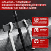Extractor de 2 garras de acero CrV, reversible, forjado, 1,68–4,5 t, para rodamientos y engranajes