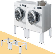 Support double à 2 niveaux pour machine à laver et sèche-linge | 126x54.5cm | max. 2x150kg