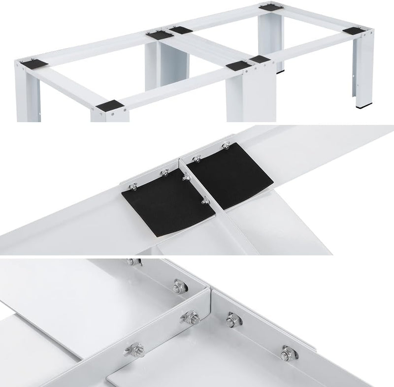 Support double à 2 niveaux pour machines à laver et sèche-linge | 126x54.5cm | max. 2x150kg