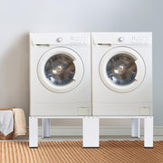 Support à 2 niveaux pour lave-linge et sèche-linge, double socle pour machine à laver | 126x54.5cm | max. 2x150kg