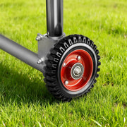 200mm heavy-duty gate roller, 150kg gate support roller for round tube 4–5.2 cm – garden gate & driveway gate accessory