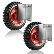 200mm heavy-duty gate roller, 150kg gate support roller for round tube 4–5.2 cm – garden gate & driveway gate accessory