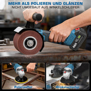 3-in-1 cordless satin finishing machine | smoothing, polishing & sanding with 1200W power