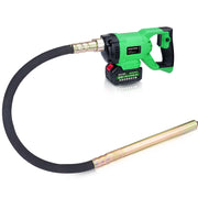 Cordless concrete vibrator with powerful 850W copper motor. Compatible with 18V batteries. For dense, stable concrete.