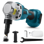 Batteridriven metallnibbler 18V med borstlös motor, 360° roterbar plåtnibbler för rostfritt stål och aluminium, utan batteri