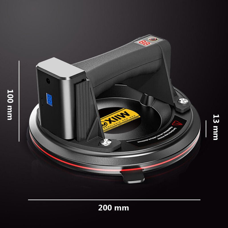 alt
Elevador de vacío a batería de 300 kg para vidrio, azulejos y placas metálicas – inalámbrico con sensor de presión y batería de 12V – móvil para obra y cargas pesadas