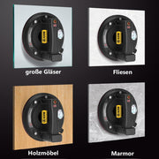 Akku Vakuumheber 300 kg – Kabellos mit Drucksensor & 2x Akku – Für Glas, Fliesen & Metallplatten – Mobil für Baustellen und schwere Lasten