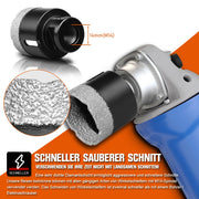 Diamond cutting disc & core drill set – professional tiler tool 125mm