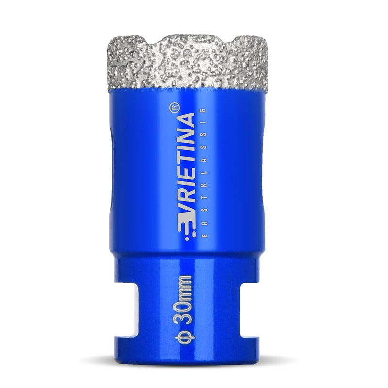 Punta diamantata a secco M14 – 16–150 mm per piastrelle, granito e gres porcellanato – 23 misure