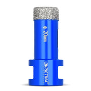 Diamantata a secco M14 – 16–150 mm per piastrelle, granito e gres porcellanato – 23 misure