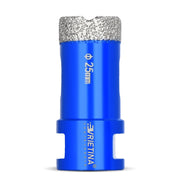 Punte diamantate a secco M14 – 16–150 mm per piastrelle, granito e gres porcellanato – 23 misure
