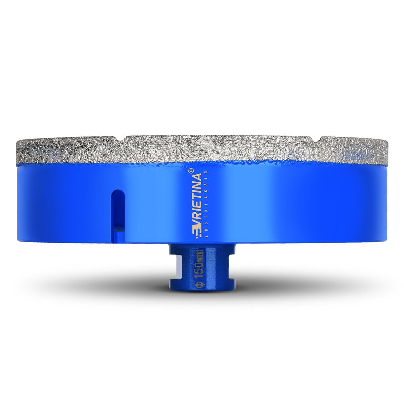 Punta diamantata a secco M14 – 16–150 mm per piastrelle, granito e gres porcellanato – 23 misure