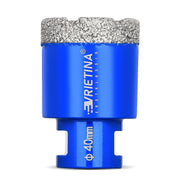 Punta diamantata a secco M14 – 16–150 mm per piastrelle, granito e gres porcellanato – 23 misure