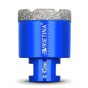 Punta diamantata a secco M14 – 16–150 mm per piastrelle, granito e gres porcellanato – 23 misure