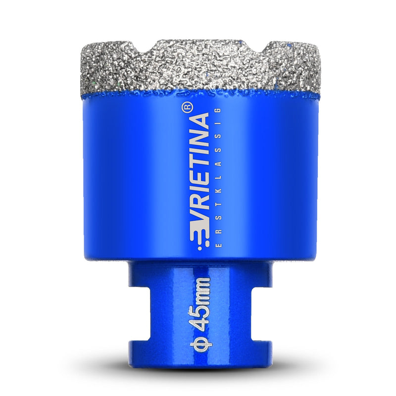 Punta diamantata a secco M14 – 16–150 mm per piastrelle, granito e gres porcellanato – 23 misure