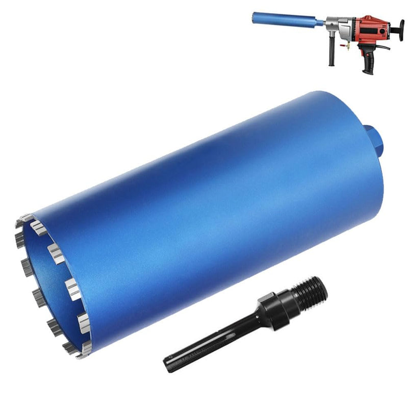 alt
Diamond core drill bit with 10 mm turbo segment | 1 ¼ UNC mount | usable length 415 mm | Ø 52 mm - Ø 200 mm |