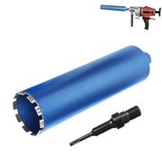 alt
Diamond core drill bit with 10 mm turbo segment | 1 ¼ UNC mount | usable length 415 mm | Ø 52 mm - Ø 200 mm |