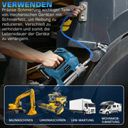 Digitale accu-vetspuit voor 18V-accu's | 15000 PSI, met mengteller | Pro-set als solo-apparaat in koffer