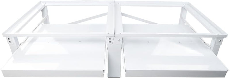 alt
Double base frame incl. pull-out shelf for washing machines and dryers | 124x58.5cm | Max. 2x150kg