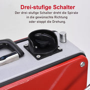 Drain Clean Rohrreinigungsgerät 39.5m Spirale | 500W 450PRMM | für Ø30 - 100mm Rohrleitungen | 8 Köpfe |