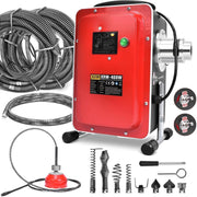 Elektric pipe cleaning machine 400W drain cleaner, Ø30 - 100mm, 26.5M spiral