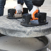 Elektrisk batteridriven vakuumlyft 240kg | Automatisk tryckreglering – proffs-plattlyft för terrassplattor, betongplattor & glas