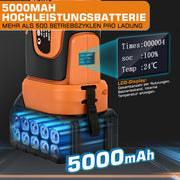 Electrohydraulic crimping tool with battery & automatic pressure control, TH/V profiles