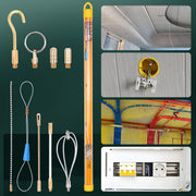 c
Fiberglass cable puller 12 m with accessories | for cables 1–4 mm²