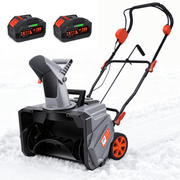 Sladdlös 1500W batteridriven snöslunga, 46 cm bredd, 6 m kastlängd, IPX4