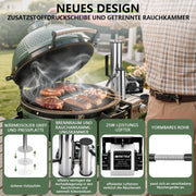 Cold smoke generator with 25W air pump – electric smoke generator for fish & meat