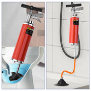 Max. 10 bar high-pressure pipe cleaning pump drain cleaner with 3 attachments