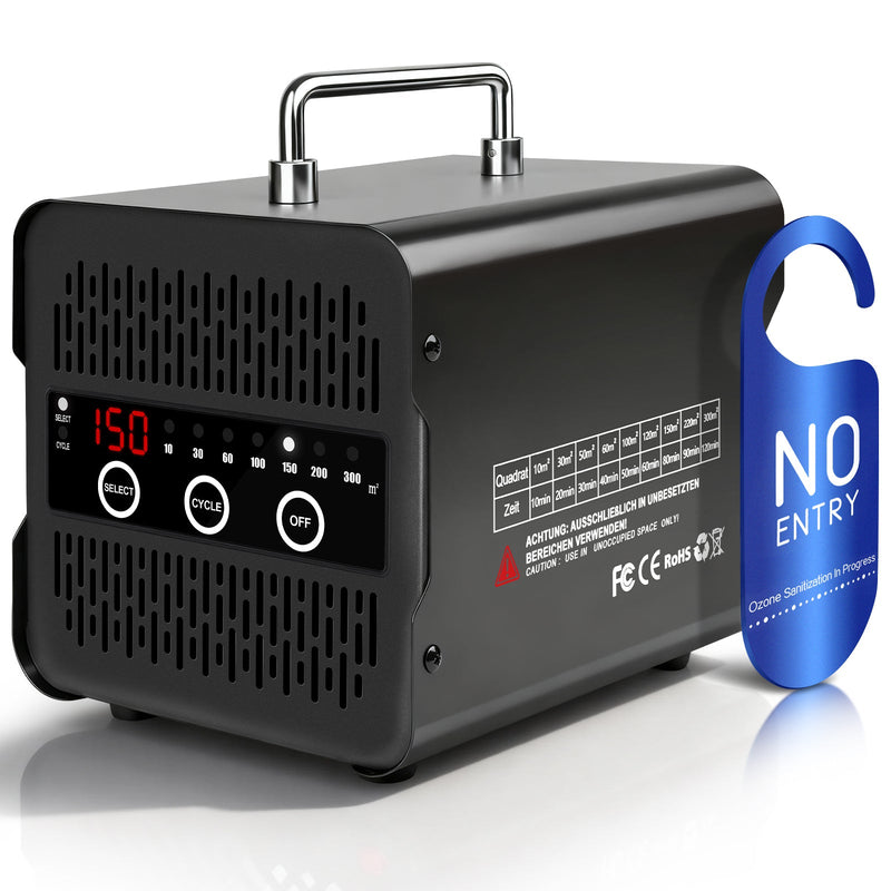 Ozone generator 65,000 mg/h – professional ozone generator for odor removal up to 300 m²