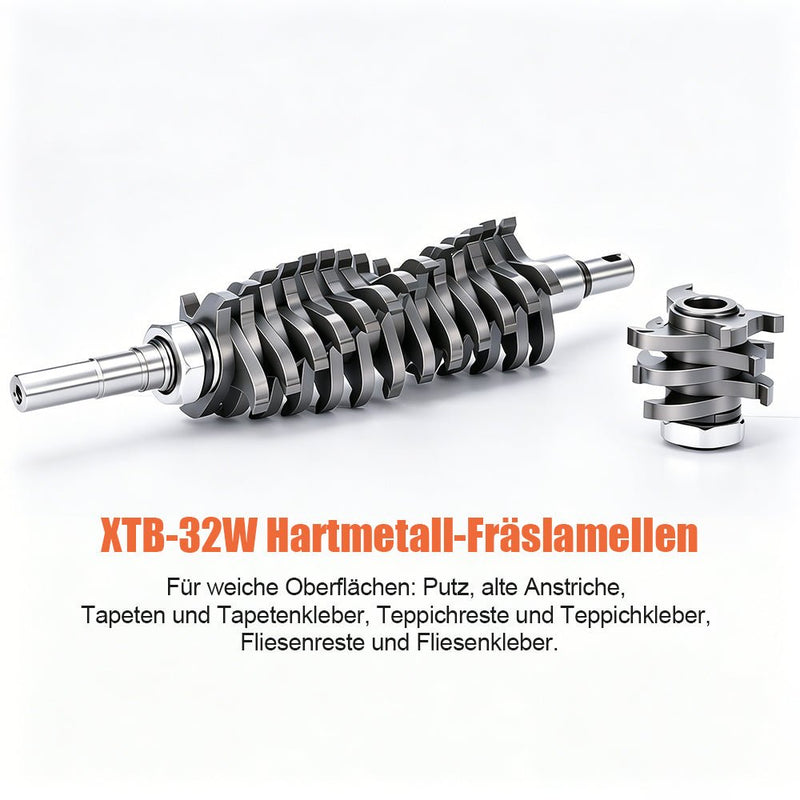 Profi Betonfräse & Sanierungsfräse 1600W | mit Drehzahlregelung | für Putz, Kleber & Beton