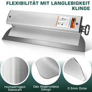 Professional surface filler system (21-piece) | 5 sizes, telescopic pole, 5 spare blades & case