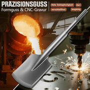Robust SDS Max spade chisel for precise work on concrete, tiles and plaster