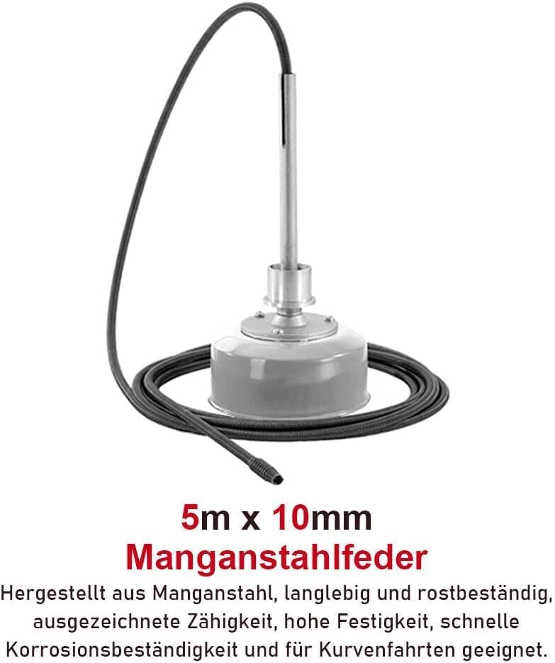 putkistonavaaja 500W, 16mm 29M spiraali, Ø30–100mm putkenavauskone