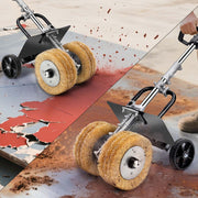 Lijadora satinadora 3850 W – herramienta 6 en 1 para madera, metal, piedra y baldosas con cepillos de acero
