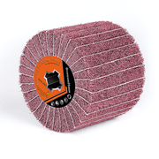 Cepillo de rodillo abrasivo, rodillo satinado para metal y madera – PA/óxido de aluminio y carburo de silicio, varias granulometrías