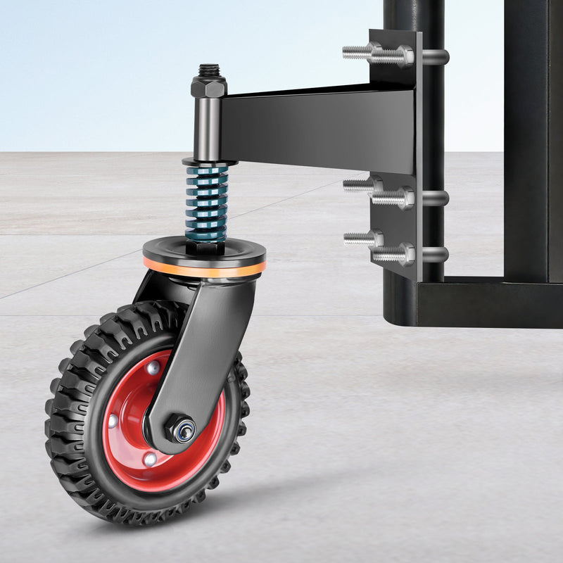 Schwerlast - Torräder 200 mm für Einfahrten und Gartentore – 250 kg Tragfähigkeit, Korrosionsbeständig, Einfach zu Montieren