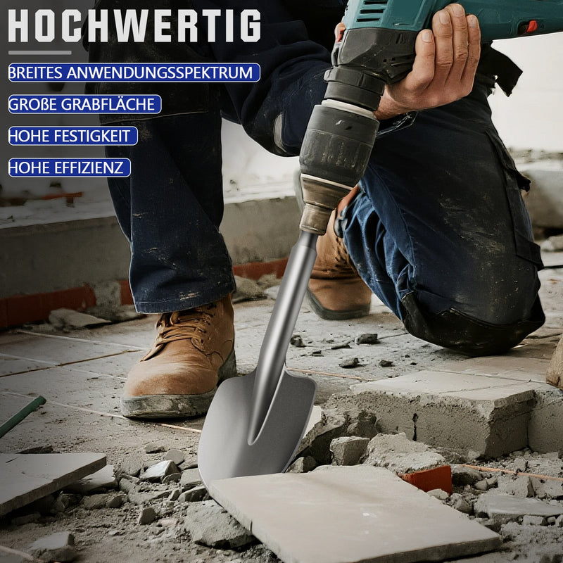 SDS Max chisel shovel 435×110 mm – precise work for renovation and demolition