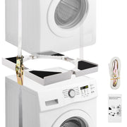 Universal stacking kit for washing machine and dryer – adjustable, space-saving and stable