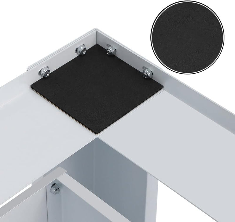 Base para lavadora con cajones, soporte para lavadora 63 x 54.5 x 32 cm, hasta 150 kg