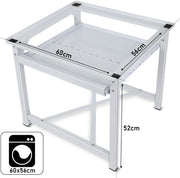 Soporte para lavadora con cajón 150 kg | Protección contra inundaciones y antideslizante
