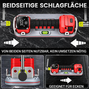 XIIW Akku Vakuumheber 2er Set, 300 kg Elektrischer Fliesenheber mit Automatischer Druckhaltung, Digitalanzeige & 4000mAh Akku