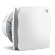 XIIW Aspiratore 100mm con sensore di umidità e temporizzatore | Ventilatore di scarico silenzioso per bagno, WC e cucina | Ventola a controllo di umidità e per tubo